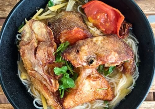Salmon Fish Head Noodle